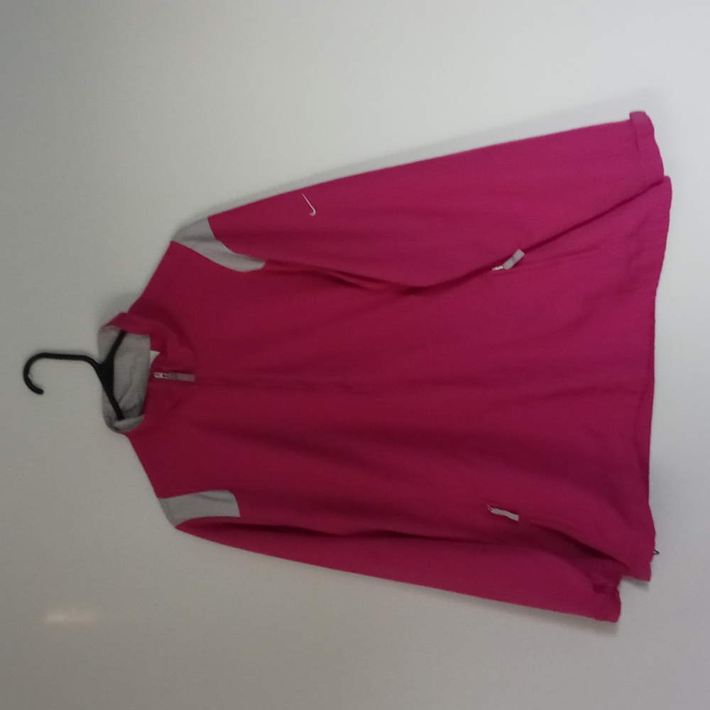 Nike dri fit pullover size XL fuchsia and gray